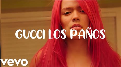 KAROL G – GUCCI LOS PAÑOS Lyrics 